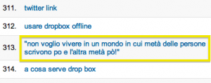 Non voglio vivere in un mondo in cui la metà delle persone scrivono po e l'altra metà pò!